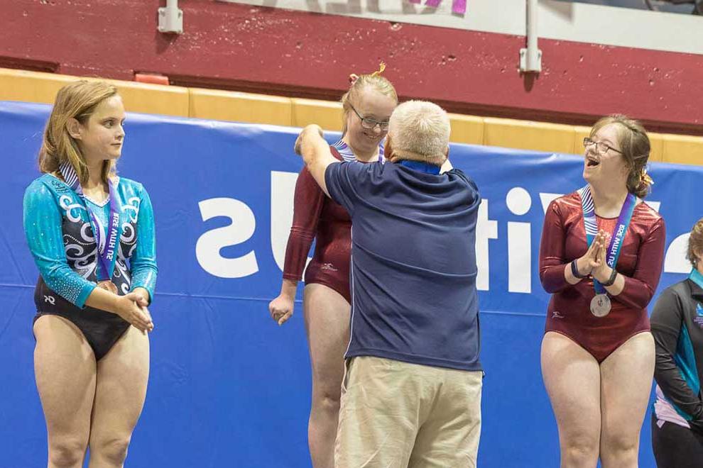 Seattle Pacific hosted the Special Olympics USA Games’ gymnastics competition.